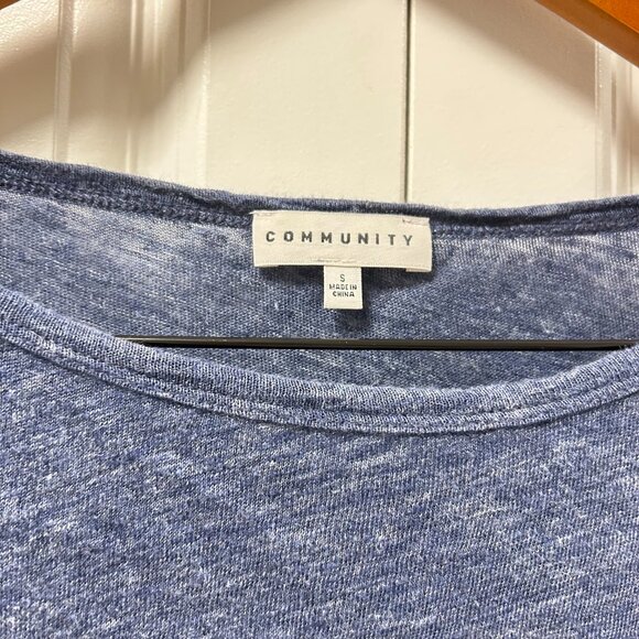 Artizia Community Cropped T-shirt Blue - S - Picture 2 of 9